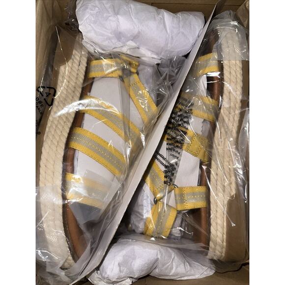 Lucky Brand Women's Emliey Gladiator Sandal Platform 9.5M - Picture 2 of 4